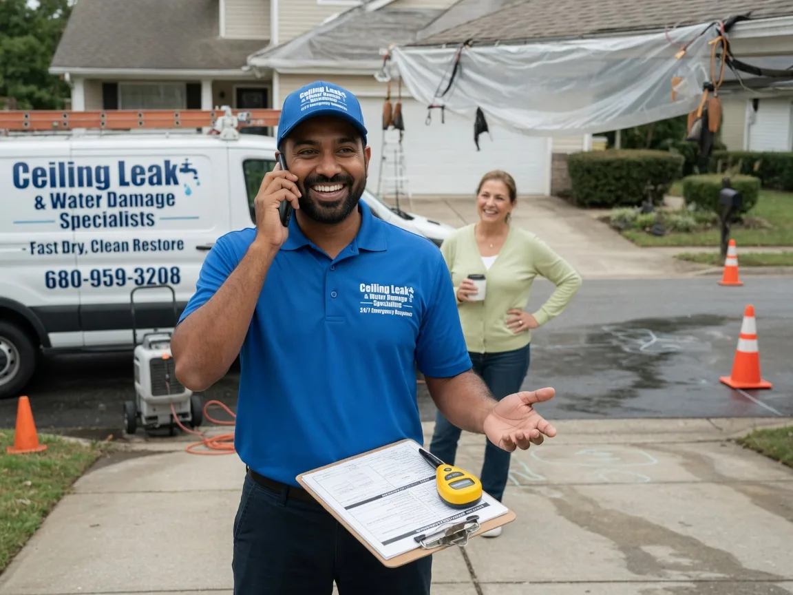 Ceiling Leak Cleanup Ridgely, TN FAQs